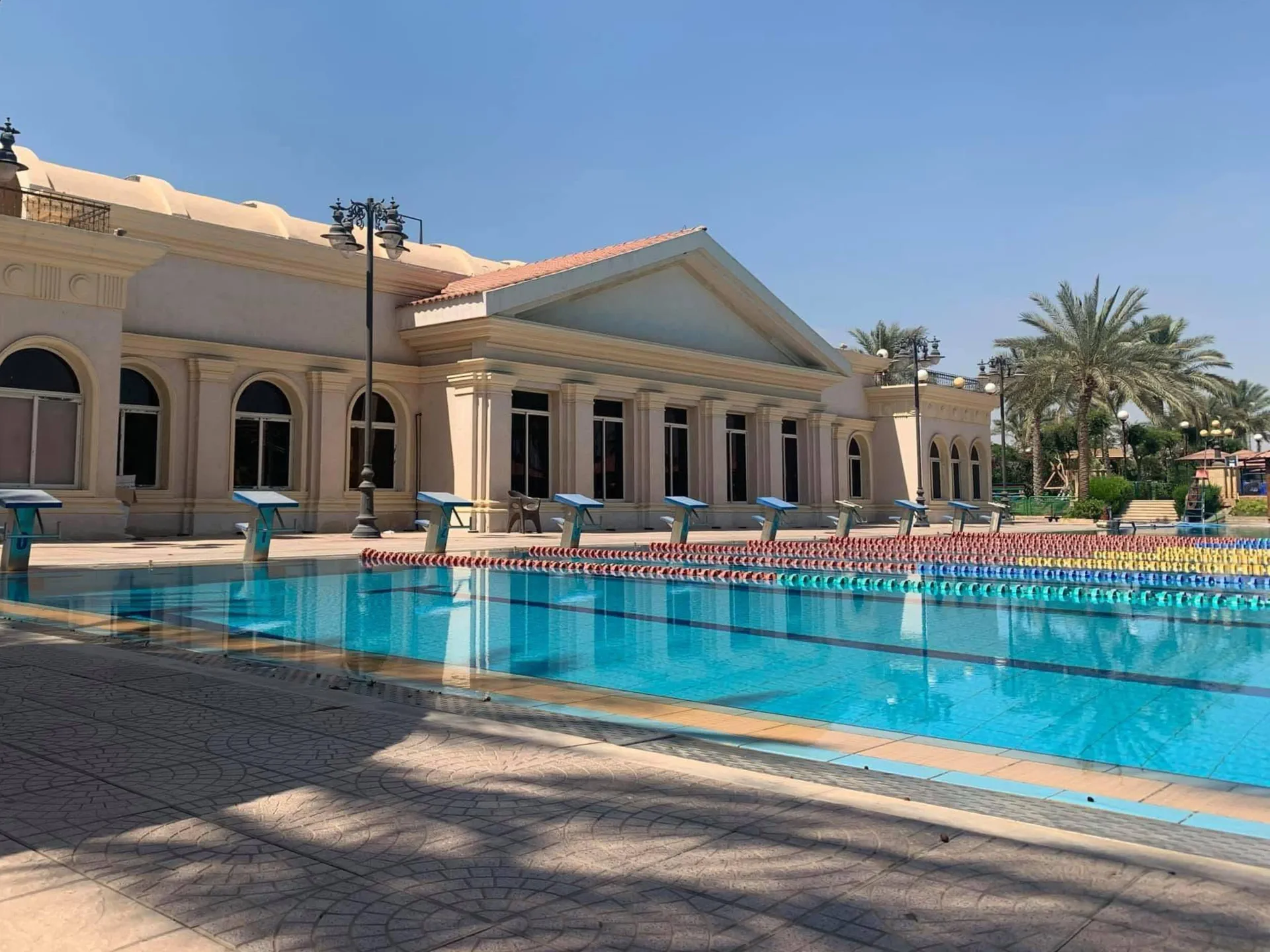 Olympic pool at Golf City Club, Obour